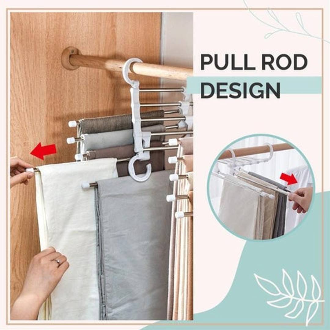 5 in 1 Premium Hanger (Buy 1 Get 1 Free)