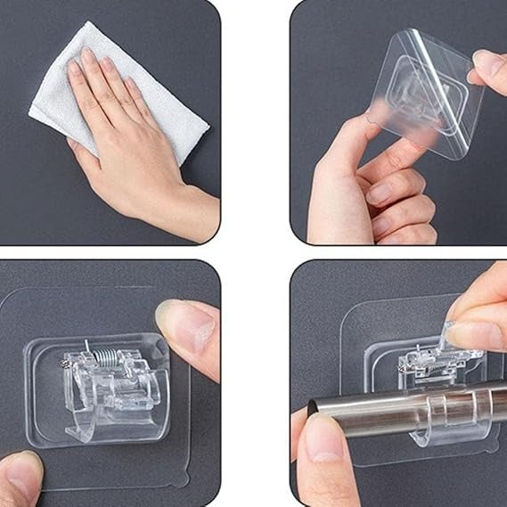 Self Adhesive Hook (Buy 2 Get 2 Free)